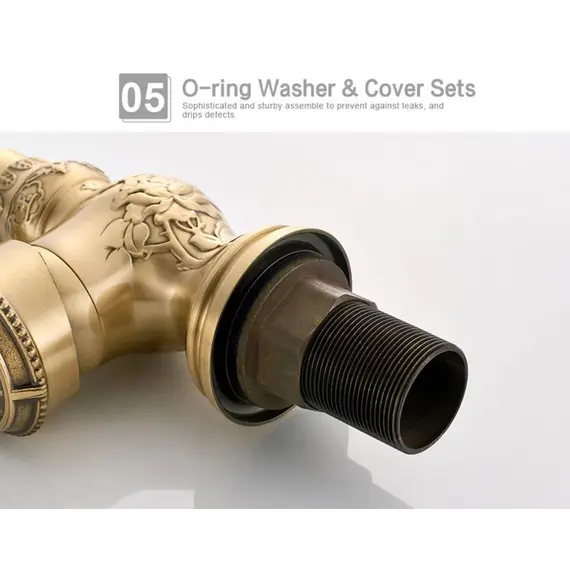 Смеситель для кухни Gerhans K18 K14218 бронзовый, изображение 11