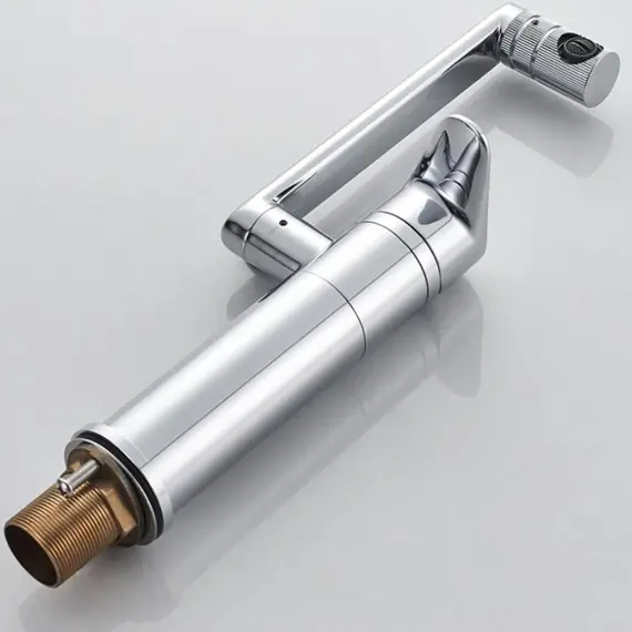 Смеситель для кухни Ledeme H55 L1055-17 хром, изображение 4