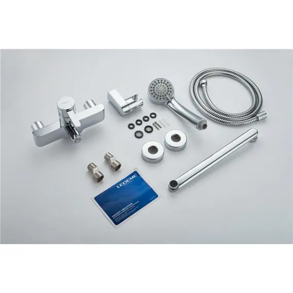 Смеситель для ванны Ledeme H71 L2271 хром, изображение 13