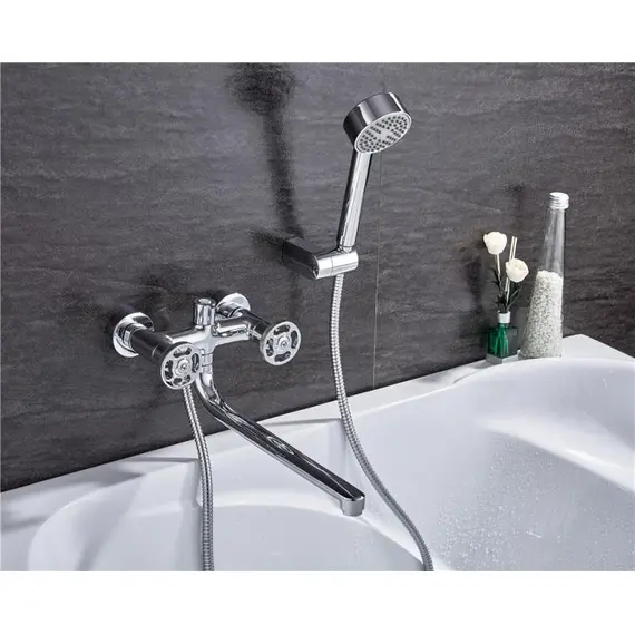 Смеситель для ванны Ledeme H89 L2289 хром, изображение 2