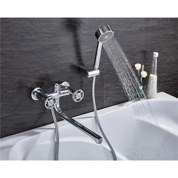 Смеситель для ванны Ledeme H89 L2289 хром, изображение 4