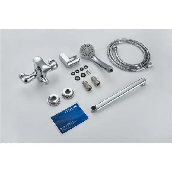 Смеситель для ванны Ledeme H41 L2341 хром, изображение 15