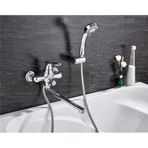 Смеситель для ванны Ledeme H41 L2341 хром, изображение 2