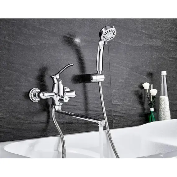 Смеситель для ванны Ledeme H41 L2341 хром, изображение 3