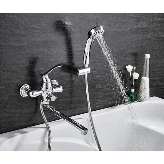 Смеситель для ванны Ledeme H41 L2341 хром, изображение 4