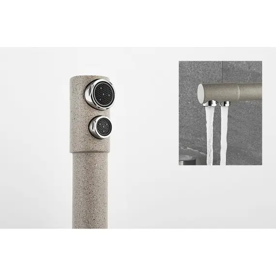 Смеситель для кухни со встроенным краном под фильтр питьевой воды Ledeme R L4055K-3 бежевый, Название цвета: Бежевый, изображение 10 Смеситель для кухни со встроенным краном под фильтр питьевой воды Ledeme R L4055K-3 бежевый, Название цвета: Бежевый, изображение 10