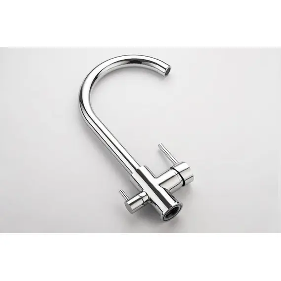 Смеситель для кухни со встроенным краном под фильтр питьевой воды Ledeme R L4255-3 хром, изображение 3