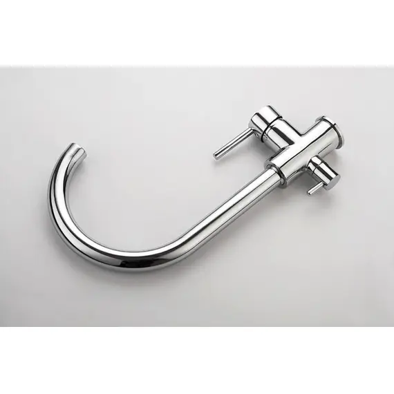 Смеситель для кухни со встроенным краном под фильтр питьевой воды Ledeme R L4255-3 хром, изображение 4