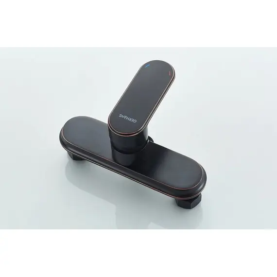 Смеситель для душа Gerhans K22 K12022T черный с золотой патиной, изображение 12