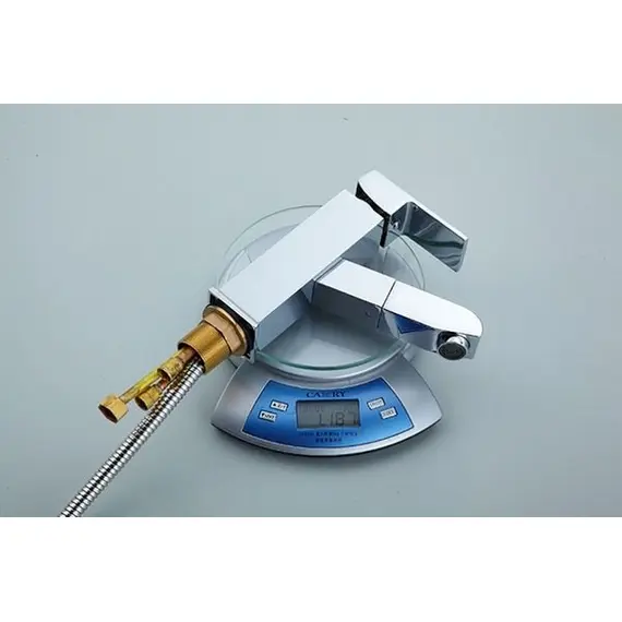 Смеситель для раковины Ledeme H55 L1055-20 с выдвижным изливом хром, изображение 5