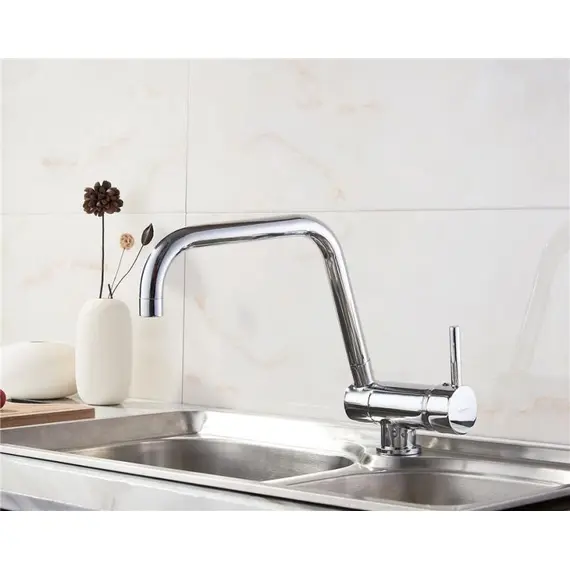 Смеситель для кухни Ledeme L4798 хром, изображение 6