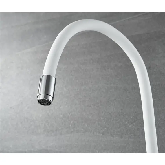 Смеситель для кухни с гибким изливом Ledeme Rainbow L4898-3 хром, изображение 7