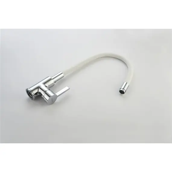 Смеситель для кухни с гибким изливом Ledeme Rainbow L4898-3 хром, изображение 9