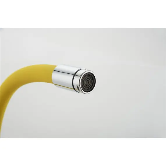 Смеситель для кухни с гибким изливом Ledeme Rainbow L4898-4 хром, изображение 7