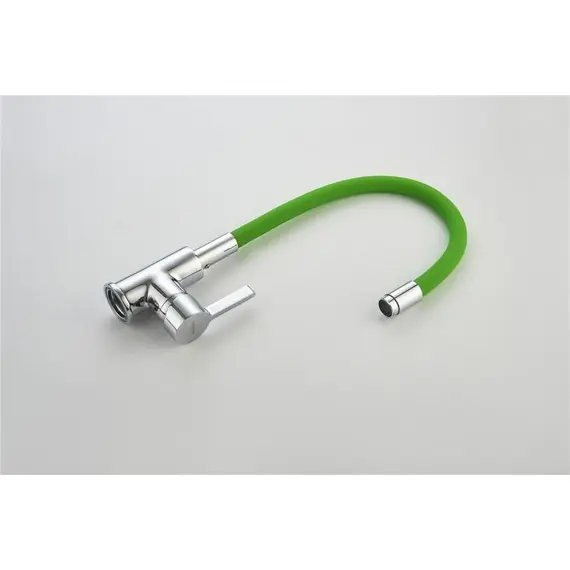 Смеситель для кухни с гибким изливом Ledeme Rainbow L4898-5 хром, изображение 7