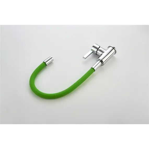 Смеситель для кухни с гибким изливом Ledeme Rainbow L4898-5 хром, изображение 8