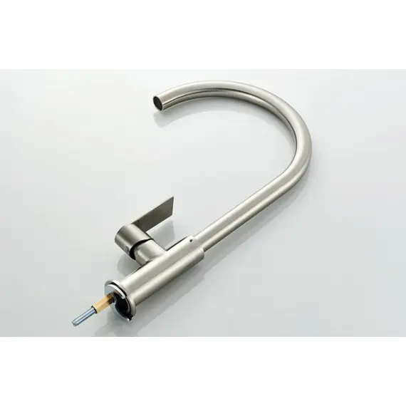 Смеситель для кухни Ledeme L74008 суперсталь, изображение 4