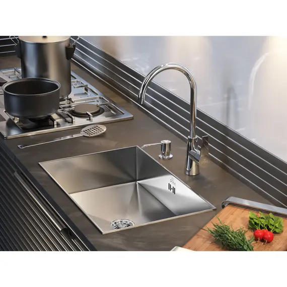 Дозатор для жидкого мыла Paulmark Sauber D001-CR хром, изображение 2