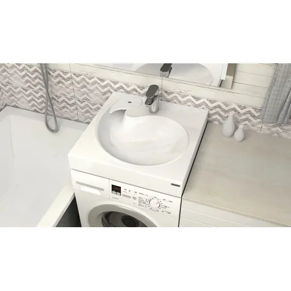 Раковина на стиральную машину Paulmark Winken PM740431 60 х 60 см, изображение 2