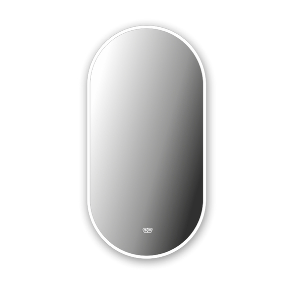 Зеркало для ванной Teymi Tiko Iva 45 х 90 см с LED подсветкой и подогревом