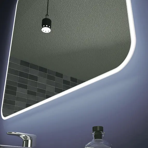 Зеркало для ванной Teymi Tiko Solli 40 х 70 см с LED подсветкой, изображение 3