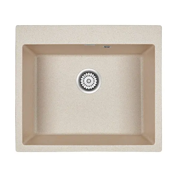 Мойка из камня Paulmark Kante 60 PM106052-BE бежевый кварц 60 х 52 см
