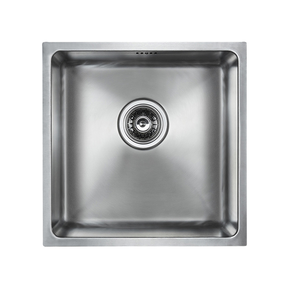 Мойка из нержавейки Paulmark Vista 44 PM304444-BS брашированная сталь 44 х 44 см