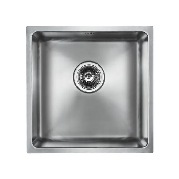 Мойка из нержавейки Paulmark Vista 44 PM304444-BS брашированная сталь 44 х 44 см