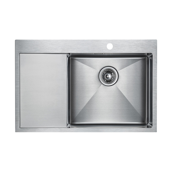 Мойка из нержавейки Paulmark Velten 78F PM807851-BSR брашированная сталь 78 х 51 см