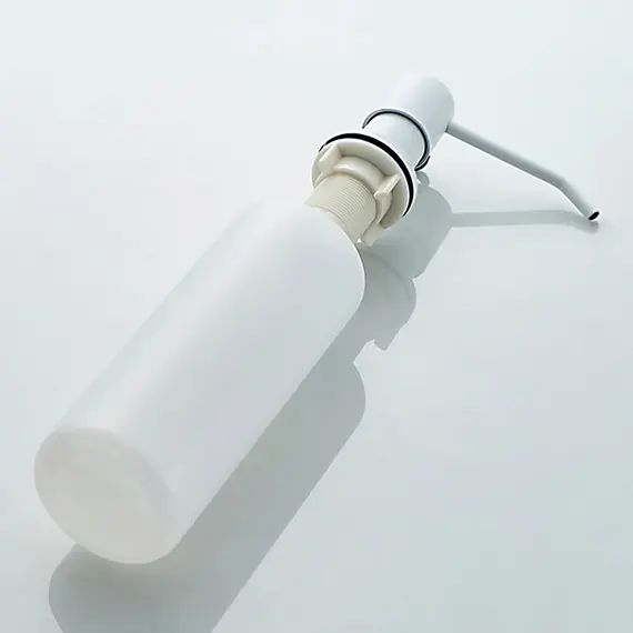 Дозатор жидкого мыла Ledeme R L405H белый матовый, изображение 4