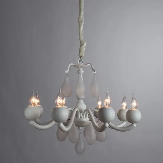 Подвесная люстра Arte Lamp Sigma A3229LM-8WH, изображение 2