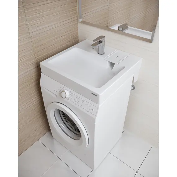 Раковина на стиральную машину Paulmark Berg PM710431 60 х 50 см, изображение 2