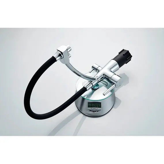 Смеситель для кухни с гибким изливом и встроенным краном под фильтр питьевой воды Ledeme R L4855-2 хром, изображение 5