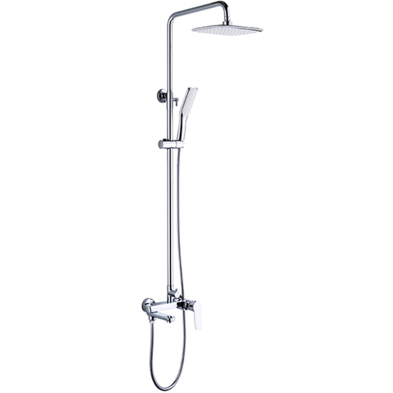Душевая стойка со смесителем Ledeme R L2414 хром