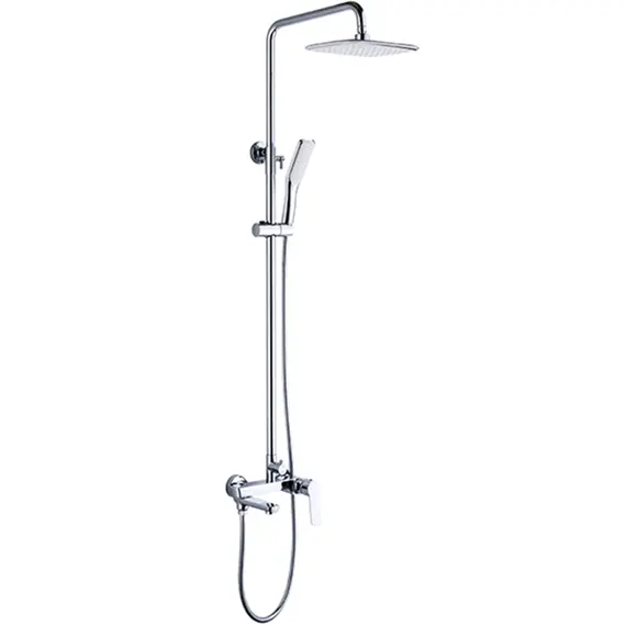 Душевая стойка со смесителем Ledeme R L2414 хром