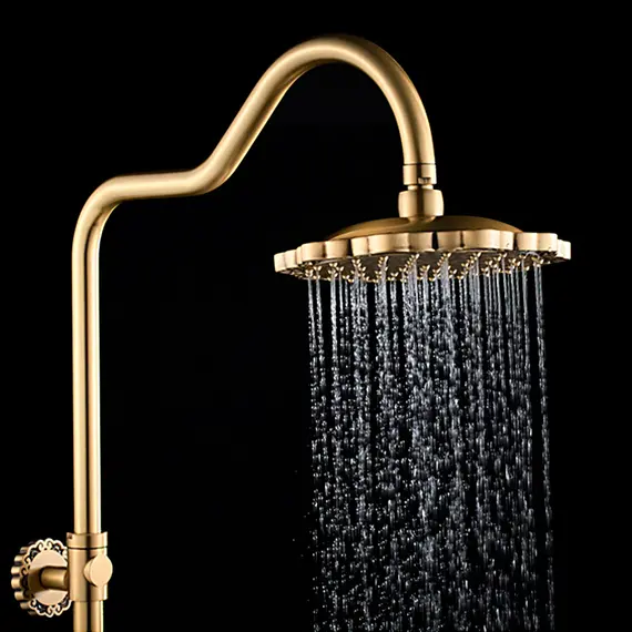 Душевая стойка со смесителем Gerhans K19 K19018 бронза, изображение 9