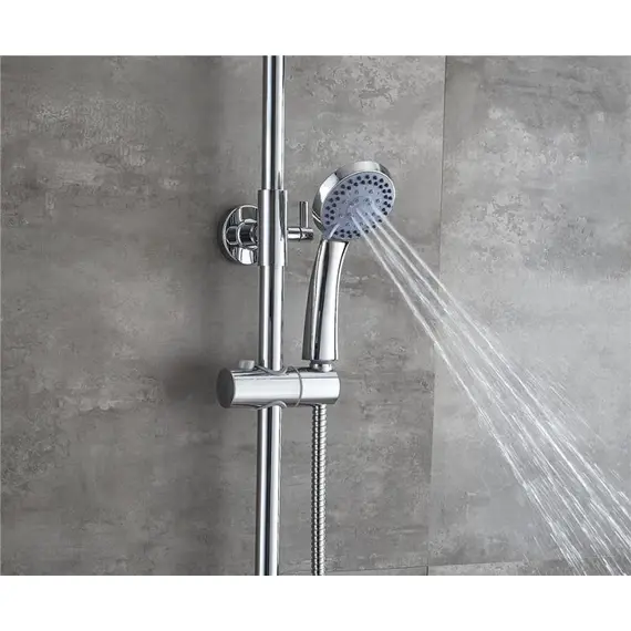 Душевая стойка со смесителем Ledeme L2403-1 хром, изображение 17