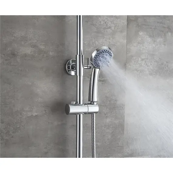 Душевая стойка со смесителем Ledeme L2403-1 хром, изображение 20