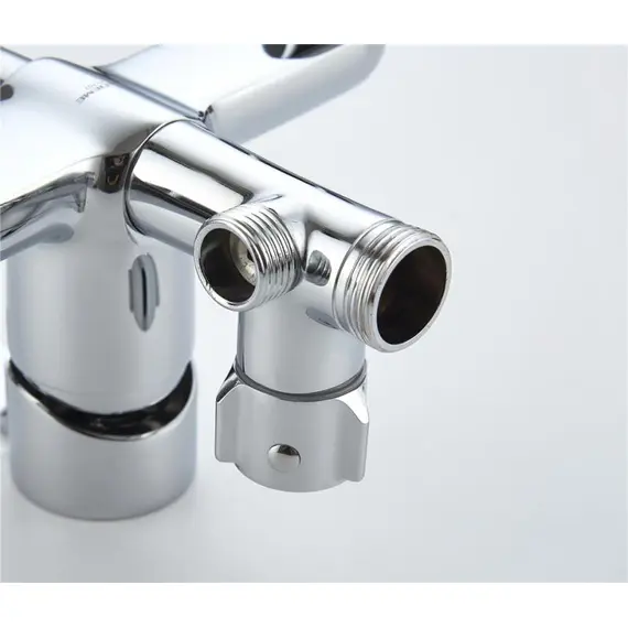 Душевая стойка со смесителем Ledeme L2403-1 хром, изображение 25