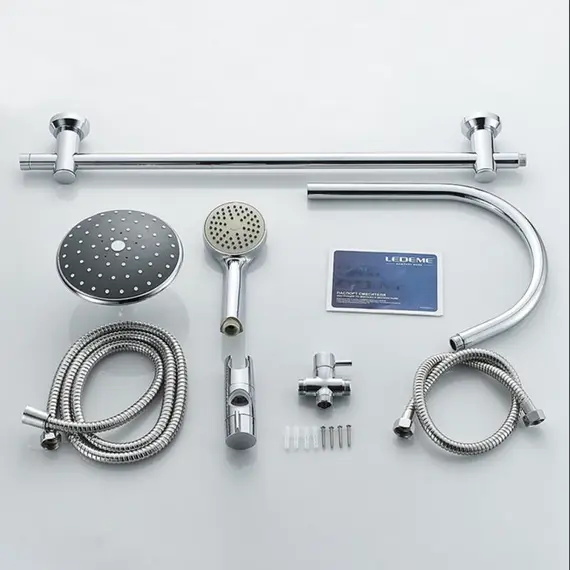 Душевая стойка Ledeme L2412 хром, изображение 11