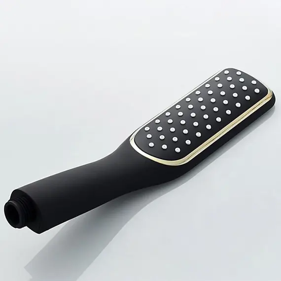 Душевая стойка со смесителем Ledeme L2414B черный/золото, изображение 7