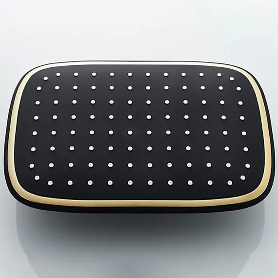 Душевая стойка со смесителем Ledeme L2414B черный/золото, изображение 8