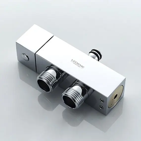 Душевая стойка без смесителя Ledeme L2416 хром, изображение 3