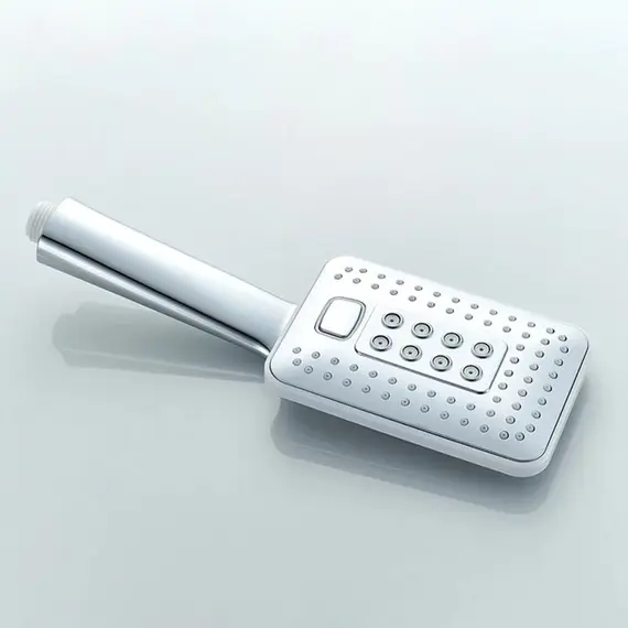 Душевая стойка со смесителем и тропическим душем Ledeme R L2421 хром, изображение 6