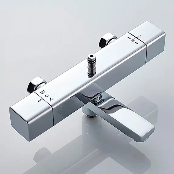 Душевая стойка с термостатом Ledeme L2424 хром, изображение 3