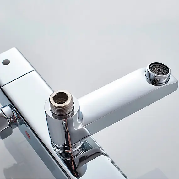 Душевая стойка с термостатом Ledeme L2424 хром, изображение 5