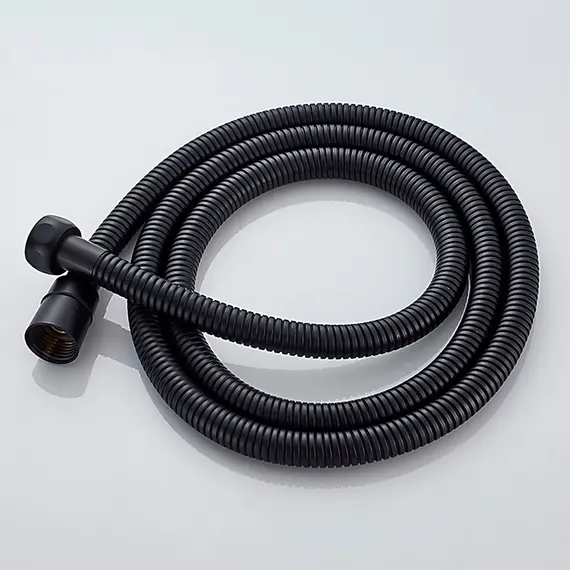 Душевая стойка с термостатом Ledeme L2424B матовый черный, изображение 14