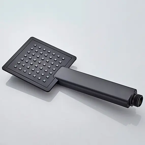 Душевая стойка с термостатом Ledeme L2424B матовый черный, изображение 9