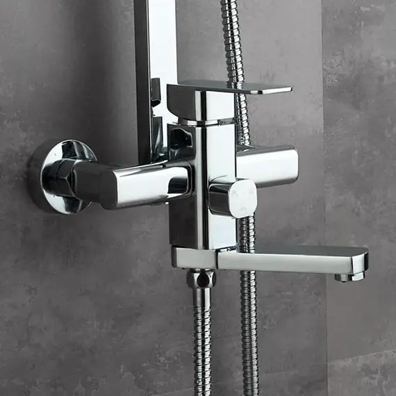 Душевая стойка Ledeme R L2433 хром, изображение 16