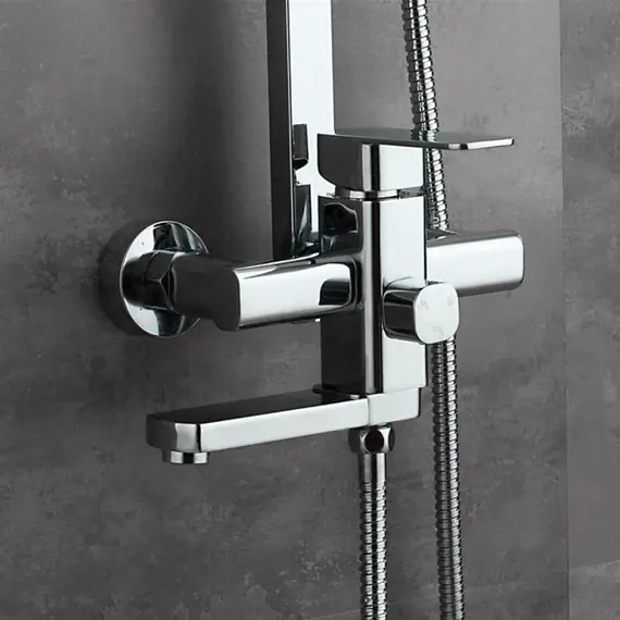 Душевая стойка Ledeme R L2433 хром, изображение 17